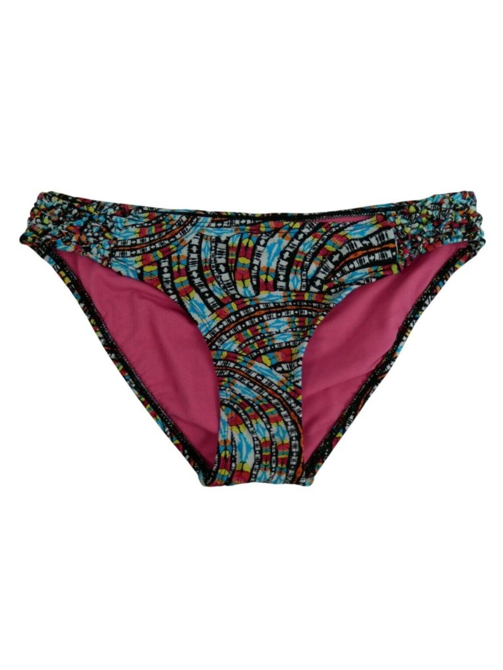 a.n.a Hipster Bikini Bottoms Womens Size 6 or Small Geometric Print